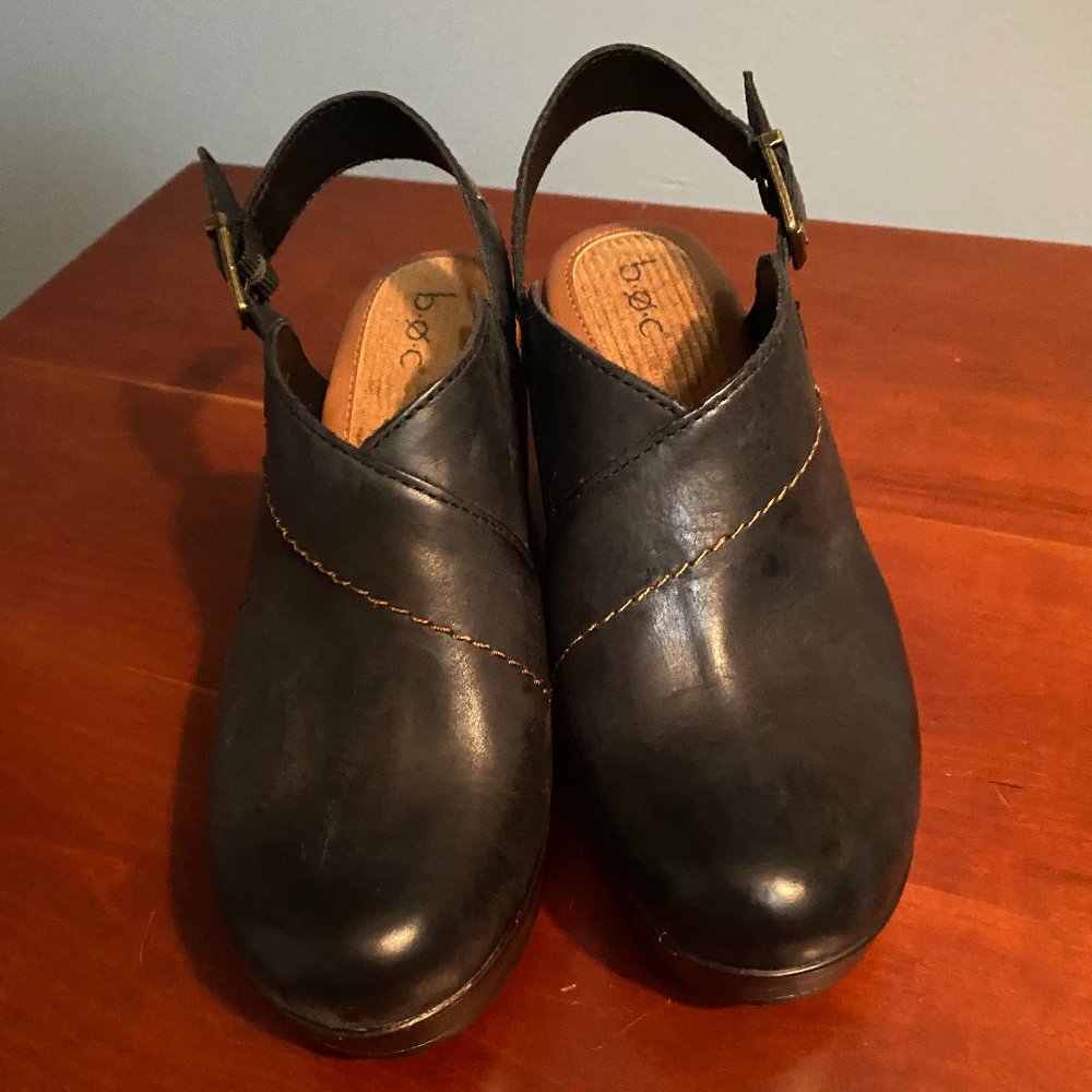 Women's BOC Cecila Clogs Size 9M Dark Brown